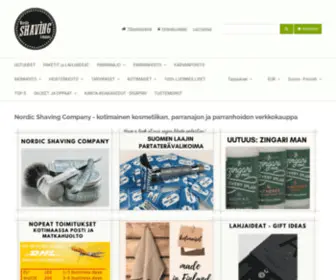 Nordicshaving.com(Nordic Shaving Company) Screenshot