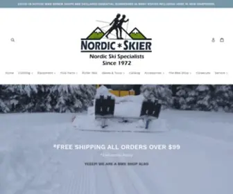 Nordicskiersports.com(The Nordic Skier Sport Shop) Screenshot