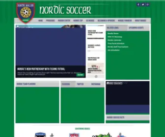 Nordicsoccer.org(Nordic Soccer Club) Screenshot