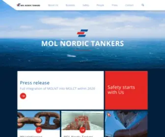 Nordictankers.com(Nordic Tankers is a leading chemical tanker company. The sea) Screenshot