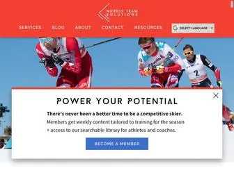 Nordicteamsolutions.com(Nordic Team Solutions) Screenshot