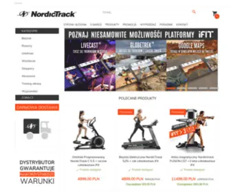 Nordictrack.shop(Oficjalny sklep dystrybutora na Polsk) Screenshot