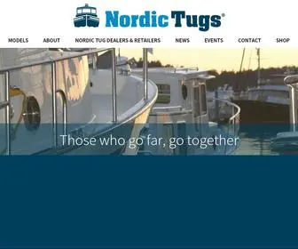 Nordictugs.com(Nordic Tugs) Screenshot