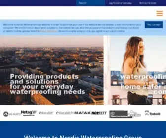 Nordicwaterproofing.com(Nordic waterproofing) Screenshot