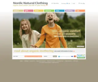 Nordicwoollens.com(Nordic Natural Woollens) Screenshot