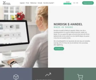 Nordiskehandel.com(Nordisk e) Screenshot