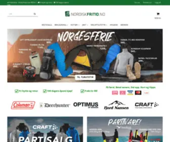 Nordiskfritid.no(Nordisk Fritid) Screenshot