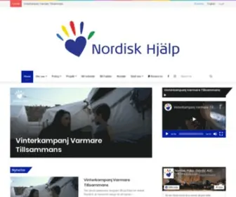 NordiskhJalp.org(Nordisk Hjälp) Screenshot