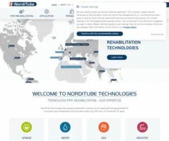 Norditube.com(NordiTube Technologies SE) Screenshot