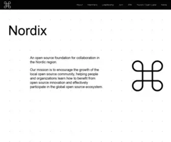 Nordix.org(Nordix Foundation) Screenshot