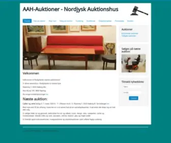 NordjYSK-Auktion.dk(Forward to aah) Screenshot