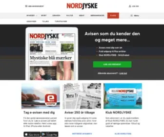 NordjYskeugeaviser.dk(Seneste nyheder fra Nordjylland) Screenshot