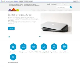 Nordkapp.vgs.no(Videregående) Screenshot