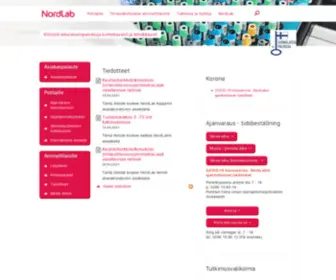 Nordlab.fi(Nordlab) Screenshot