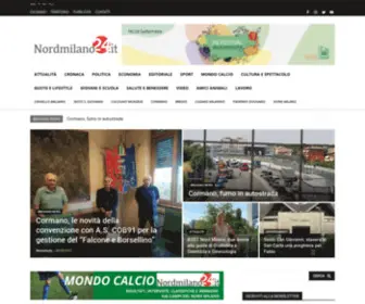Nordmilano24.it(Le news di cronaca in tempo reale del Nord Milano) Screenshot