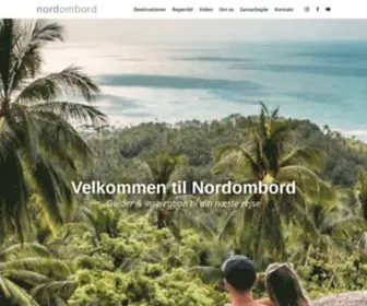 Nordombord.dk(Guider & inspiration til din næste rejse) Screenshot