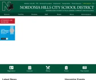 Nordoniaschools.org(Nordonia Hills City School District) Screenshot