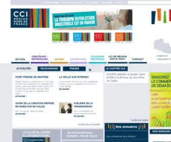 Nordpasdecalais.com(CCI de région Nord de France) Screenshot