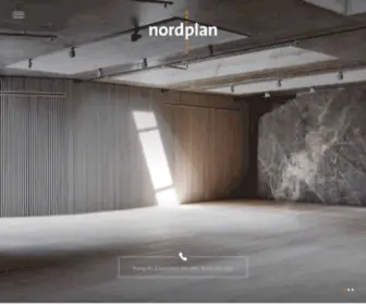 Nordplan.no(Startside) Screenshot