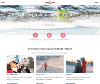 Nordresor.se(Boka skidresor till Norge och Sverige 2023/Nordresor) Screenshot