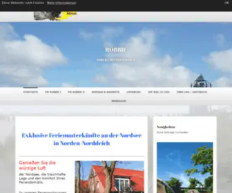 Nordsee-Ferienhaus-Robbie.de(Ferienhaus) Screenshot