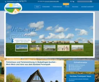 Nordsee-Ferienpark.de(Ferienpark Fedderwardersiel) Screenshot