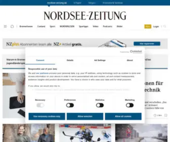 Nordsee-Zeitung.de(Aktuelle Nachrichten online) Screenshot