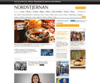 Nordstjernan.com(Swedish news in English) Screenshot