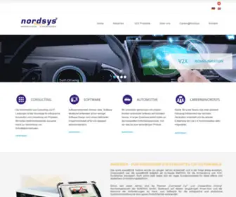 Nordsys.de(Connected Car) Screenshot