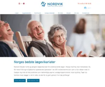 Nordvik.dk(Nordiske lægevikarer) Screenshot