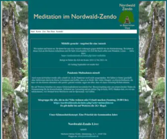 Nordwaldzendo.de(Seiten des nordwald) Screenshot