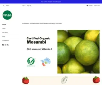 Norea.in(Certified-Organic & Sustainable Food) Screenshot