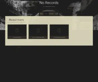 Norecords.org(For disturbed minds) Screenshot