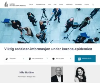 Nored.no(Norsk Redaktørforening) Screenshot