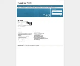 Noretron.fi(Yhtiöt) Screenshot