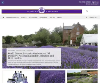 Norfolk-Lavender.co.uk(Norfolk Lavender) Screenshot