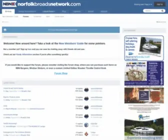 Norfolkbroadsnetwork.com(Norfolk Broads Network) Screenshot