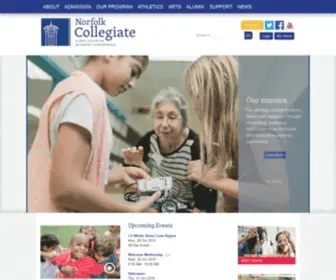 Norfolkcollegiate.org(Norfolk Collegiate) Screenshot