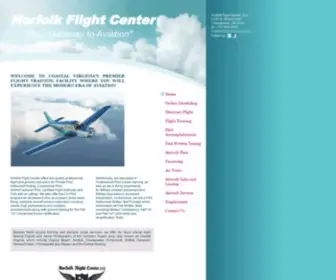 Norfolkflightcenter.com(Norfolk Flight Center) Screenshot