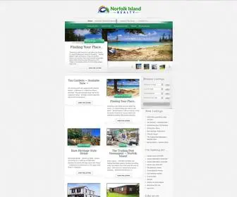 Norfolkislandrealty.com(Norfolk Island Realty) Screenshot