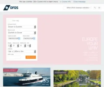 Norfolkline.com(Ferries) Screenshot