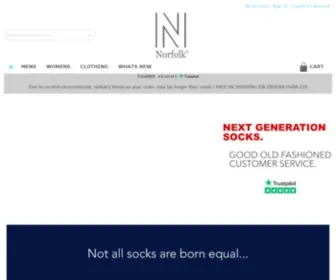 Norfolksocks.com(Specialists in Sports) Screenshot