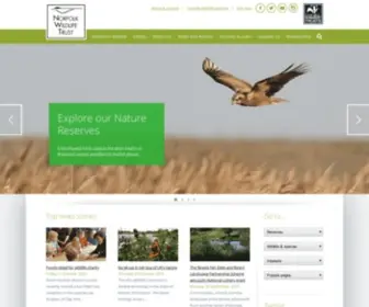 Norfolkwildlifetrust.org.uk(Norfolk Wildlife Trust) Screenshot
