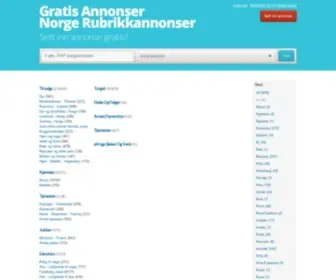 Norgegratisannonser.com(GRATIS ANNONSE) Screenshot