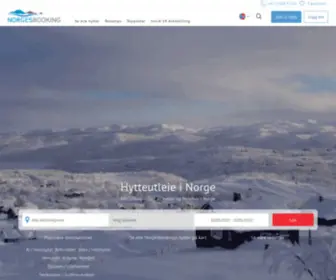 Norgesbooking.no(Hytte og feriehus til leie) Screenshot