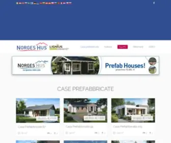 Norgeshus.it(Case prefabbricate) Screenshot