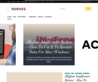 Norhos.com(Become a Technology Expert) Screenshot