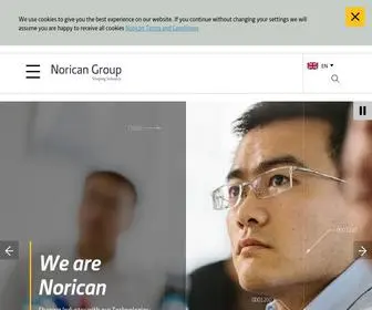 Noricangroup.com(Norican Group) Screenshot