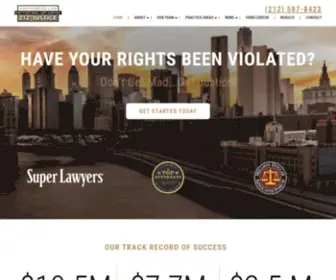 Norinsberglaw.com(Norinsberg Law) Screenshot