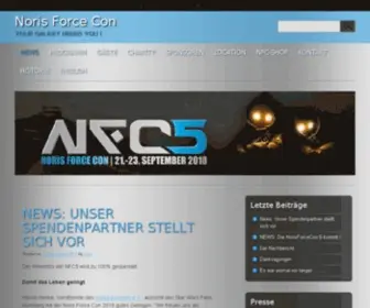 Norisforcecon.de(Noris Force Con) Screenshot